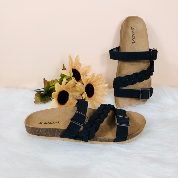 5⭐️Black braided sandals - Shoe - Picture 3 of 3